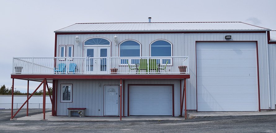Exterior of Laurier's research facility in Yellowknife